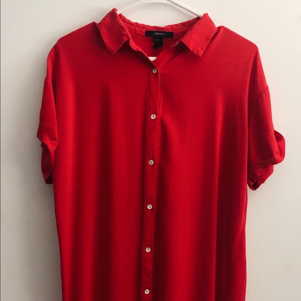 Forever 21 red dress